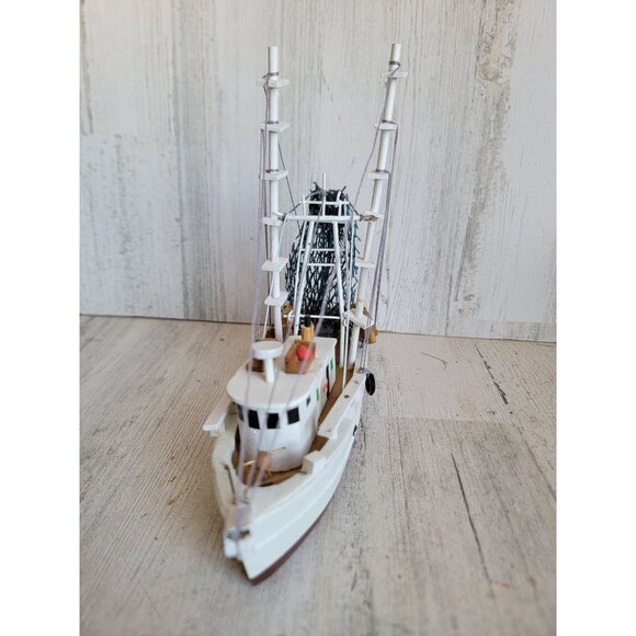 Vintage fishing bow village accessory home decor ocean unique - Picture 4 of 9